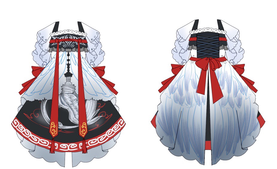 洛麗塔與古風的交融 動漫服裝設計中的文化碰撞與創新